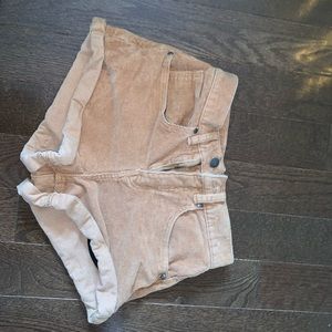 afends tyler cord corduroy shorts! (princesspolly)